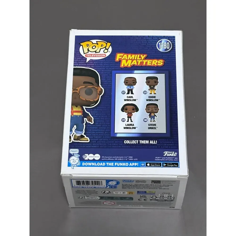 Funko Pop! Vinyl Steve Urkel Family Matters Television Figure #1380
